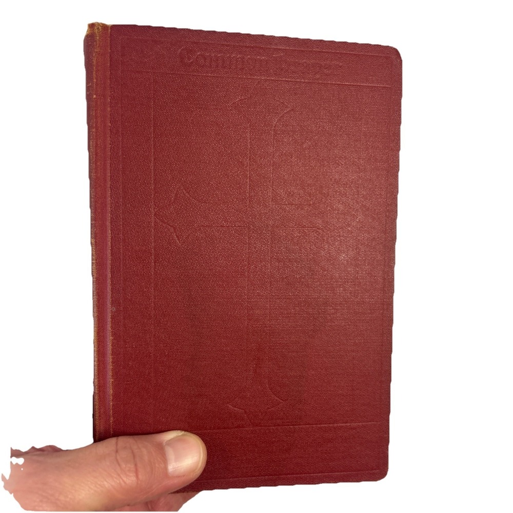 The Book of Common Prayer Red Vintage Book 1945 Read